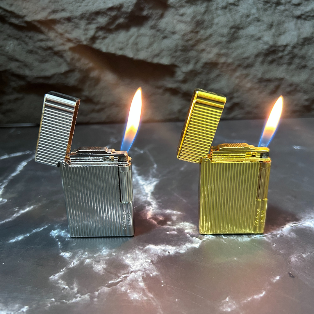 Vertical Striped Chrome Flamer